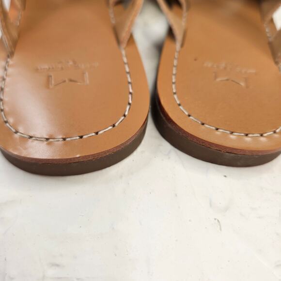 Marc Fisher Roony Gold Lattice Sandals Slides Size 5.5 - Picture 5 of 11